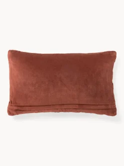 Funda de cojín de terciopelo texturizada Sina