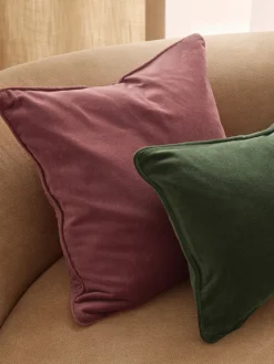 Funda de cojín de terciopelo Dana