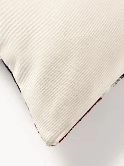 Funda de cojín de terciopelo con estampado floral Velvety