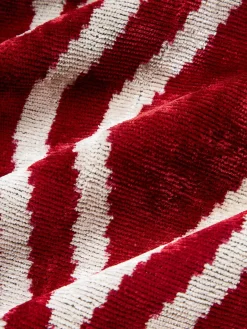 Funda de cojín de terciopelo con estampado abstracto Velvety