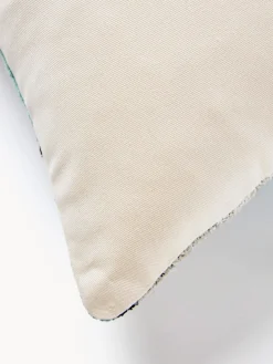 Funda de cojín de terciopelo con estampado abstracto Velvety