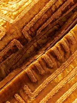 Funda de cojín de terciopelo con bordado de chenilla Stormi