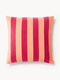 Funda de cojín de terciopelo patchwork Remus