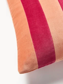 Funda de cojín de terciopelo patchwork Remus