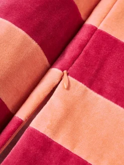 Funda de cojín de terciopelo patchwork Remus