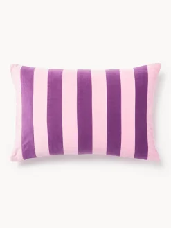 Funda de cojín de terciopelo patchwork Remus