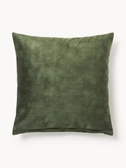 Funda de cojín de terciopelo acolchada Riko