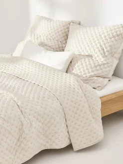 Funda de cojín de terciopelo acolchada Riko