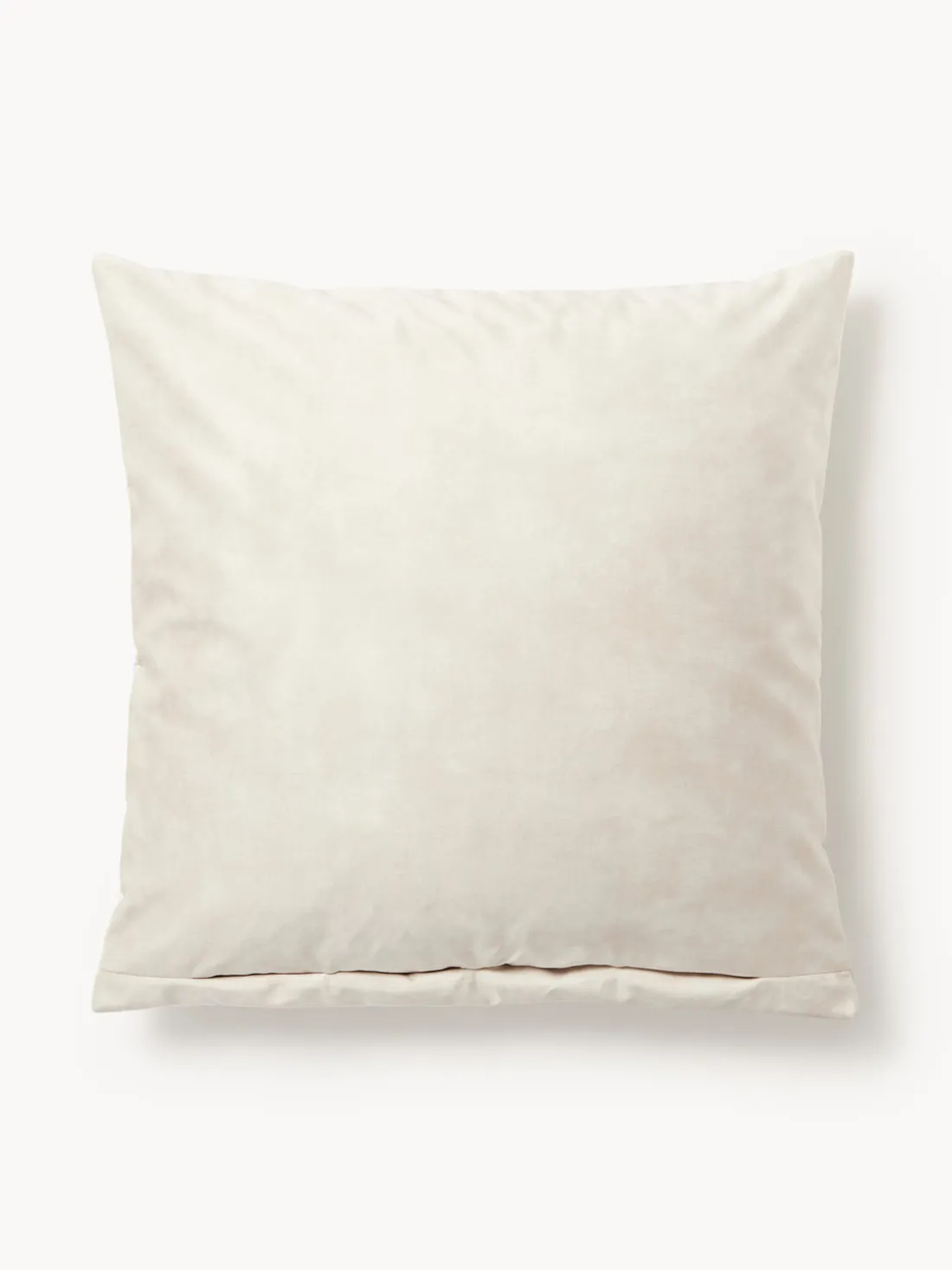 Funda de cojín de terciopelo acolchada Riko