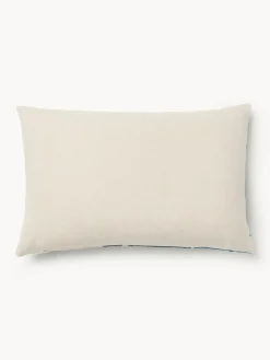 Funda de cojín de viscosa estampada en tejido jacquard Dejan