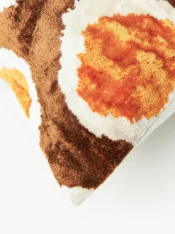 Funda de cojín de viscosa estampada en tejido jacquard Eddie