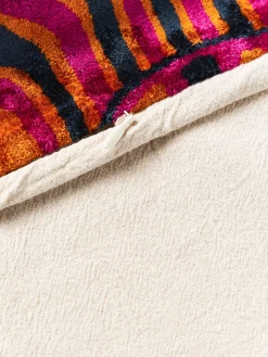 Funda de cojín de viscosa estampada en tejido jacquard Dima