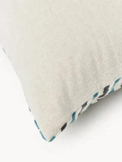 Funda de cojín de viscosa estampada en tejido jacquard Hayden