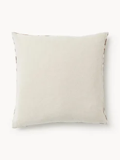 Funda de cojín de viscosa estampada en tejido jacquard Dejan