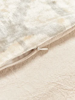 Funda de cojín de viscosa con tejido jacquard Drew