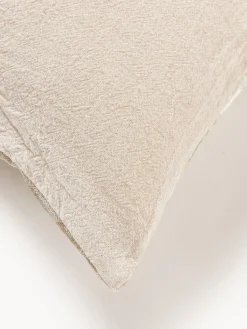 Funda de cojín de viscosa con tejido jacquard Helene