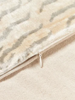 Funda de cojín de viscosa con tejido jacquard Helene