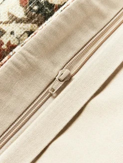 Funda de cojín de yute Nario