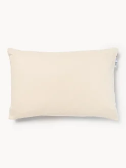 Funda de cojín decorativo de seda con estampado abstracto Silky