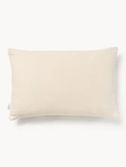 Funda de cojín decorativo de seda con estampado abstracto Silky