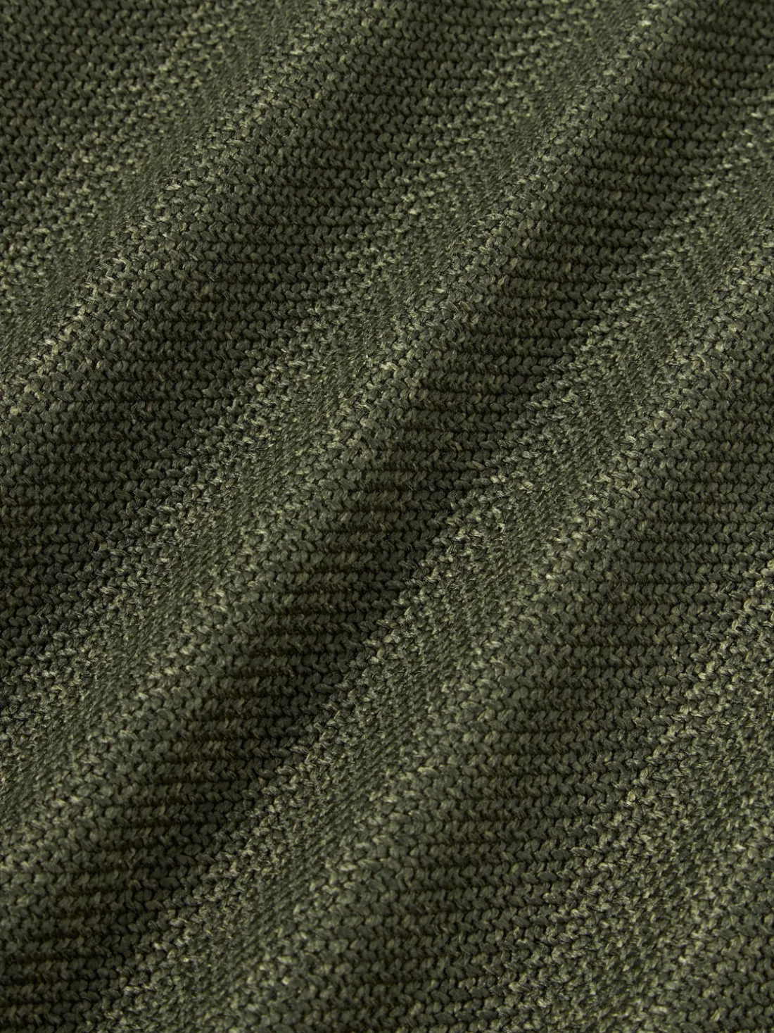 Funda de cojín en tejido bouclé con ribete Aya