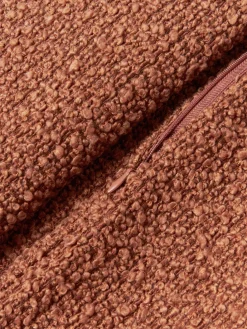 Funda de cojín en tejido bouclé Bellamie