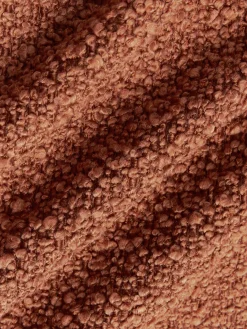 Funda de cojín en tejido bouclé Bellamie