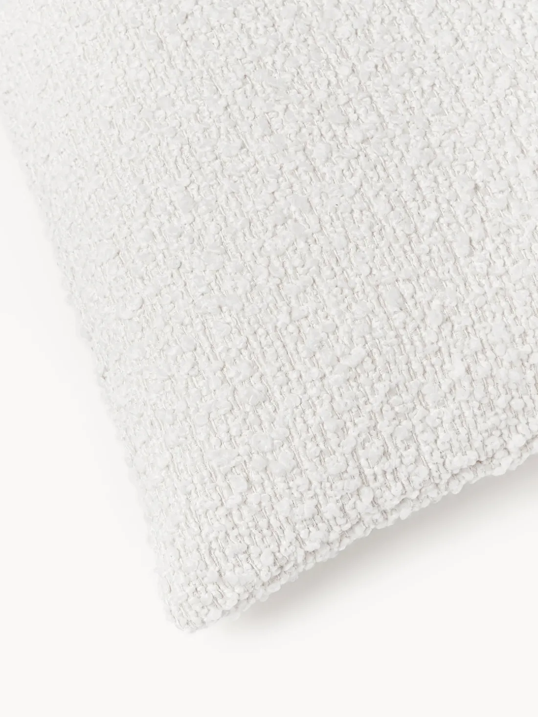 Funda de cojín en tejido bouclé Bellamie