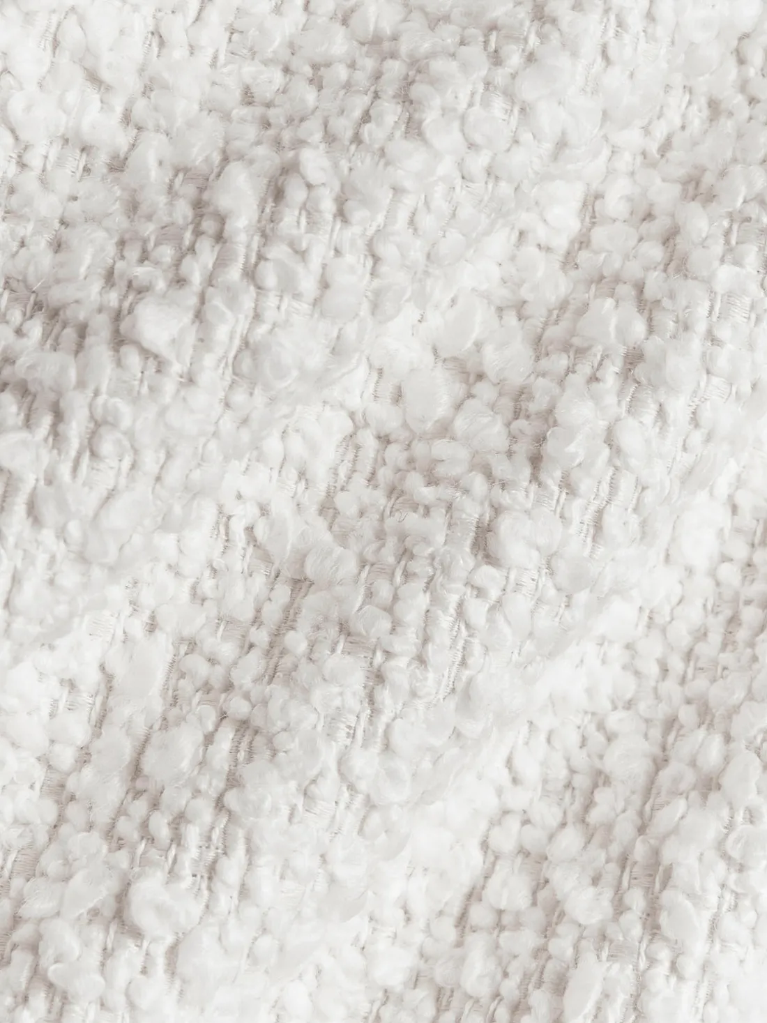 Funda de cojín en tejido bouclé Bellamie