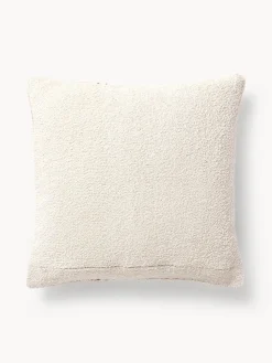 Funda de cojín en tejido bouclé Lago