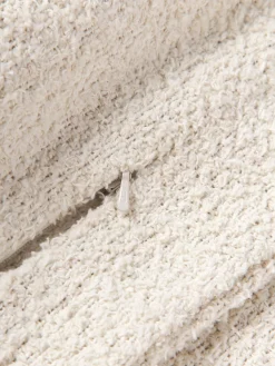 Funda de cojín en tejido bouclé Lago