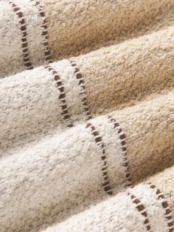 Funda de cojín en tejido bouclé Lago