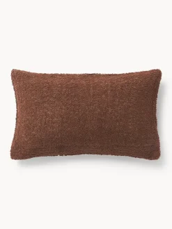 Funda de cojín en tejido bouclé Lago