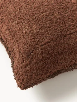 Funda de cojín en tejido bouclé Lago