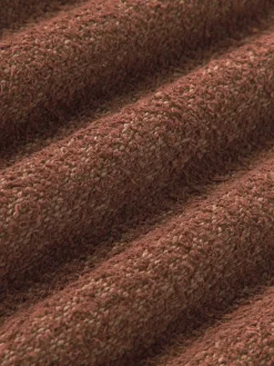 Funda de cojín en tejido bouclé Lago