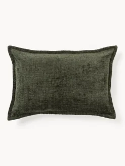 Funda de cojín en tejido bouclé Shannon