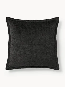 Funda de cojín en tejido bouclé Shannon S