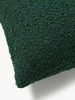Funda de cojín en tejido bouclé Bellamie