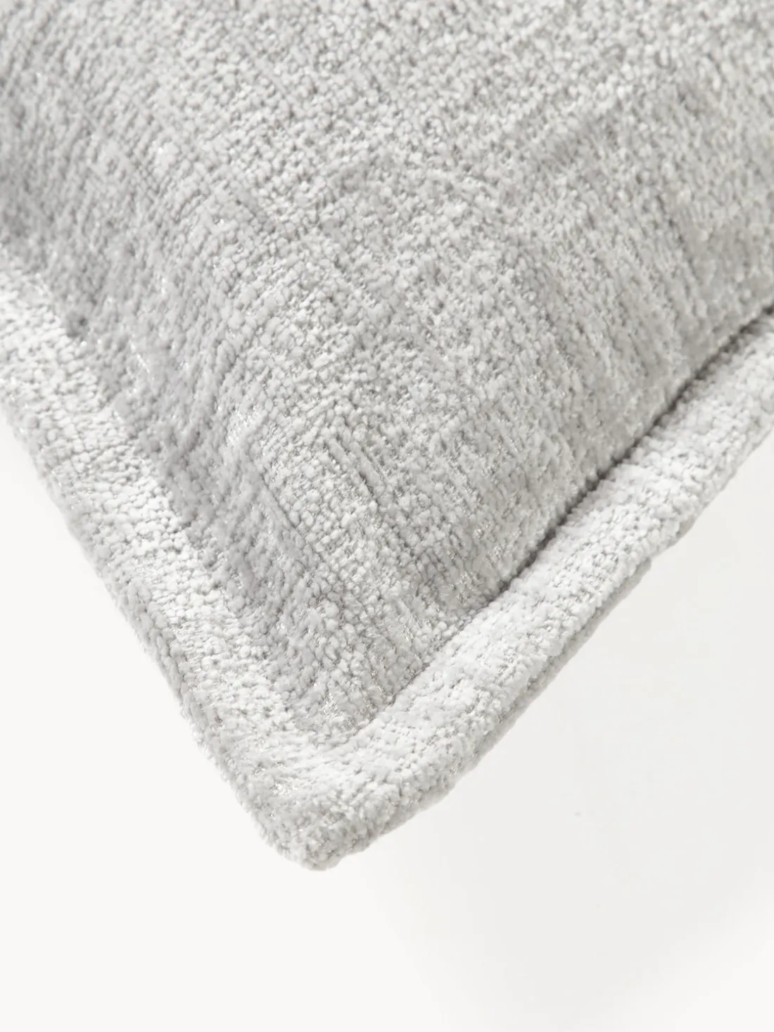 Funda de cojín en tejido bouclé Shannon