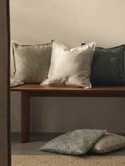 Funda de cojín para exterior estampado jacquard Ortun