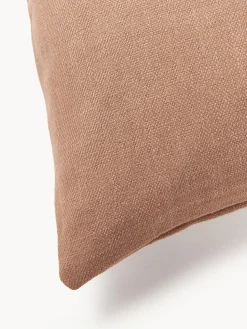 Funda de cojín para exterior con estampado de ondas bordadas Shanti