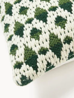 Funda de cojín para exterior con tejido estampado Yamir