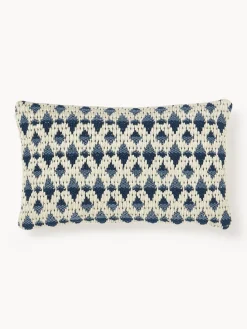 Funda de cojín para exterior con tejido estampado Yamir