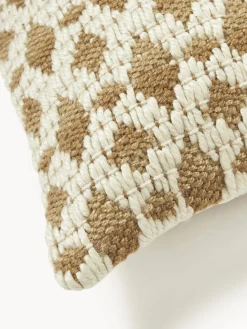 Funda de cojín para exterior con tejido estampado Yamir