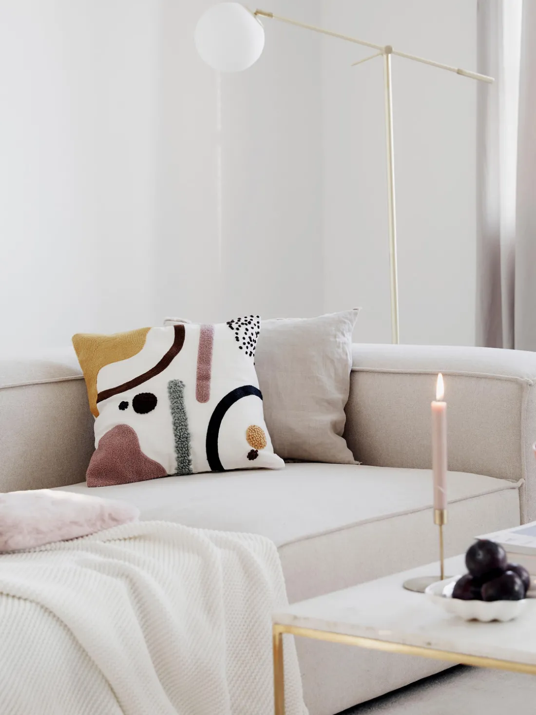 Funda de cojín con diseño abstracto Wassily