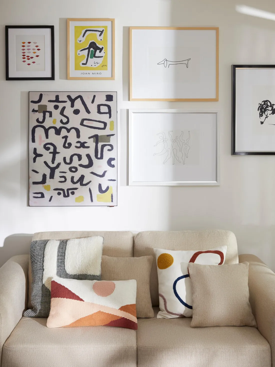 Funda de cojín con diseño abstracto Wassily