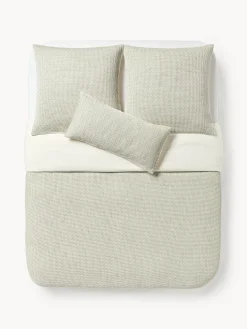 Funda nórdica de algodón con estructura gofre Clemente