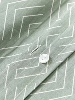 Funda nórdica de algodón estampado Milano