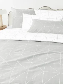 Funda nórdica de algodón estampada Marla