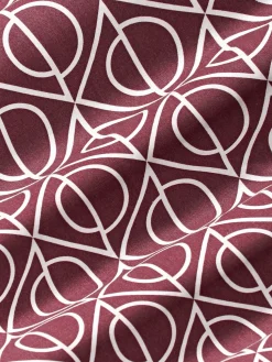 Funda nórdica de algodón estampado geométrico Jella